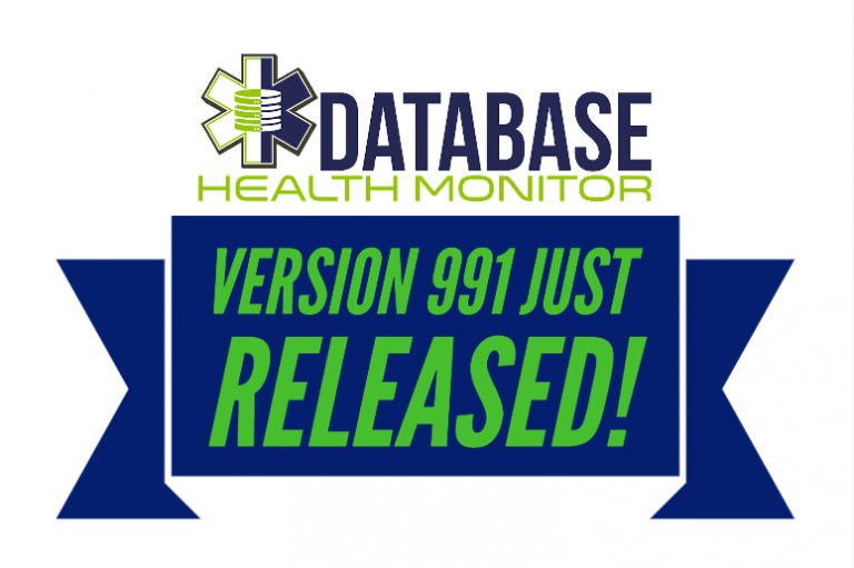 Database Health Monitor Update January 2022