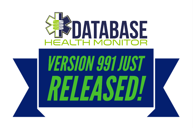 New Version of Database Health Monitor Update