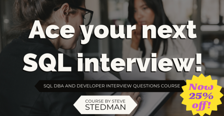 Mastering the DBA and Developer Interview: Essential Prep Course
