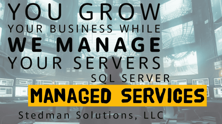 Stedman Solutions Monitoring and Managed Services