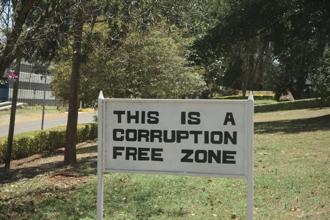 Corruption free zone